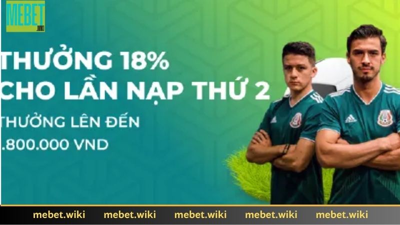 Mebet cung cấp nhiều chương trình khuyến mãi hot